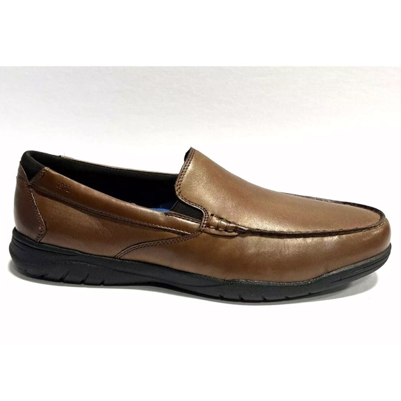 Nunn Bush Men’s Sumter Moc Slip-On Loafers Tan Size 12 M.